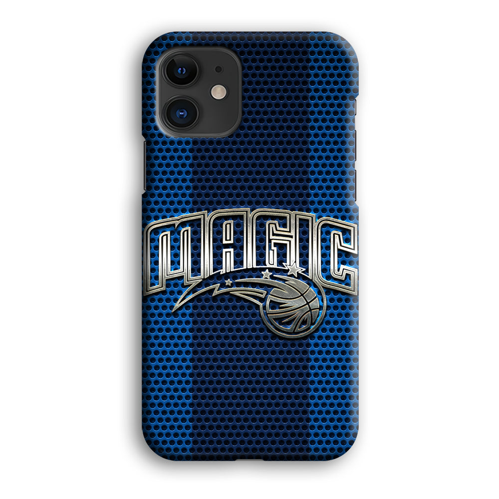 Orlando Magic Team Stripe Pattern iPhone 12 Case