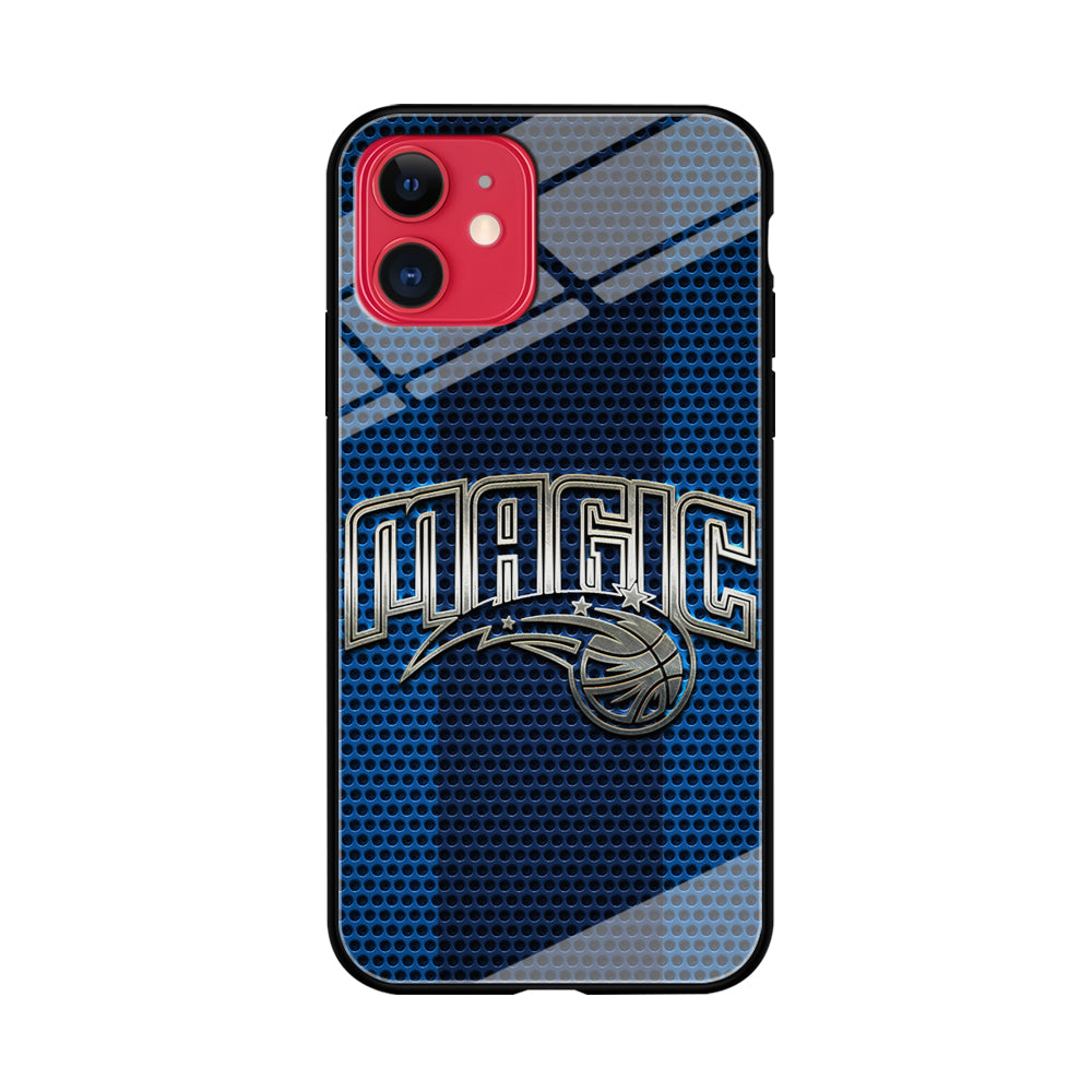 Orlando Magic Team Stripe Pattern iPhone 11 Case