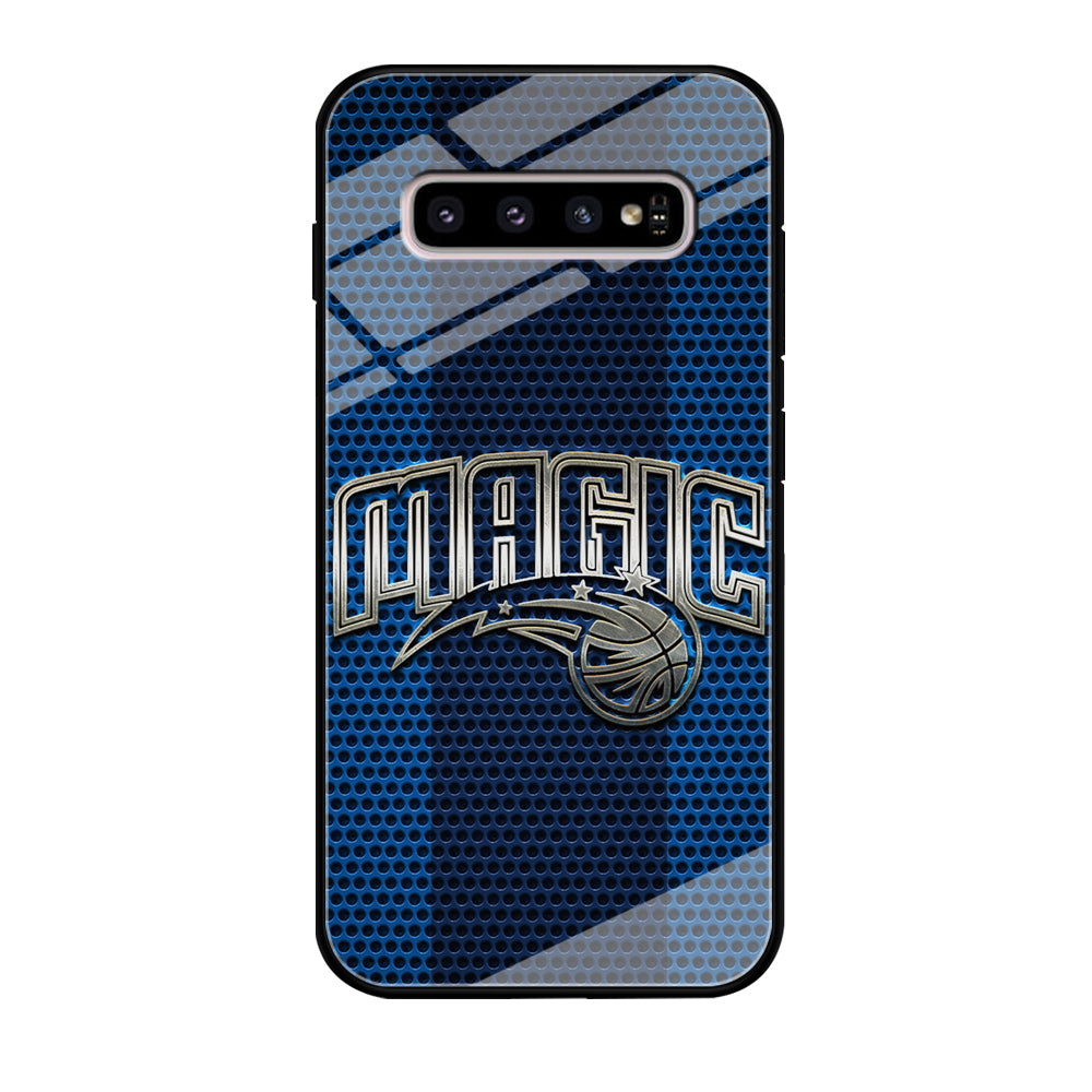 Orlando Magic Team Stripe Pattern Samsung Galaxy S10 Case