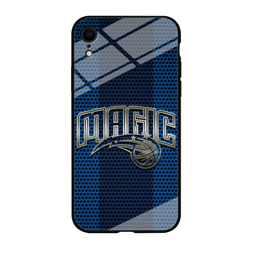 Orlando Magic Team Stripe Pattern iPhone XR Case