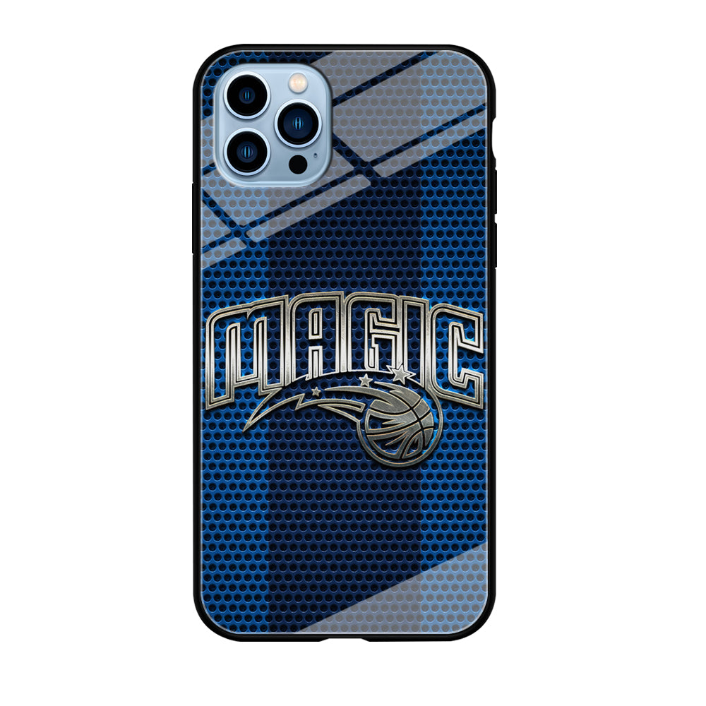 Orlando Magic Team Stripe Pattern iPhone 12 Pro Max Case