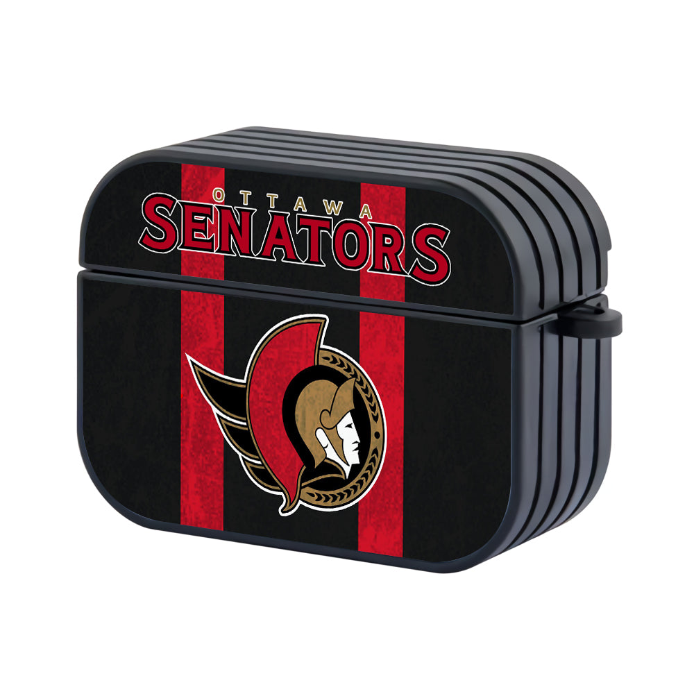 Ottawa Senators Red Stripe Apple AirPods Pro 3 Case