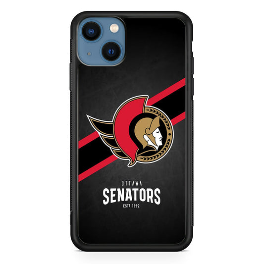 Ottawa Senators Team iPhone 15 Case - Carneyforia