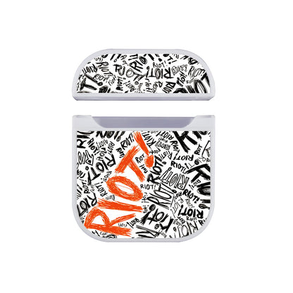 Paramore Riot Wallpaper Apple Airpods Case White