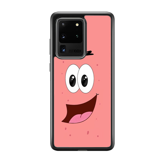 Patrick Face Character Samsung Galaxy S20 Ultra Case