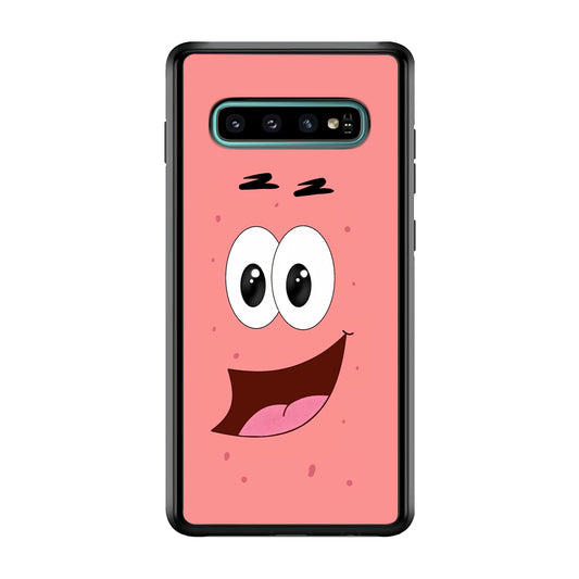 Patrick Face Character Samsung Galaxy S10 Plus Case