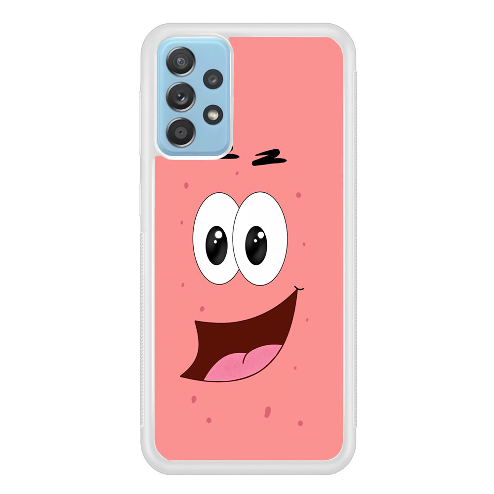 Patrick Face Character Samsung Galaxy A72 Case