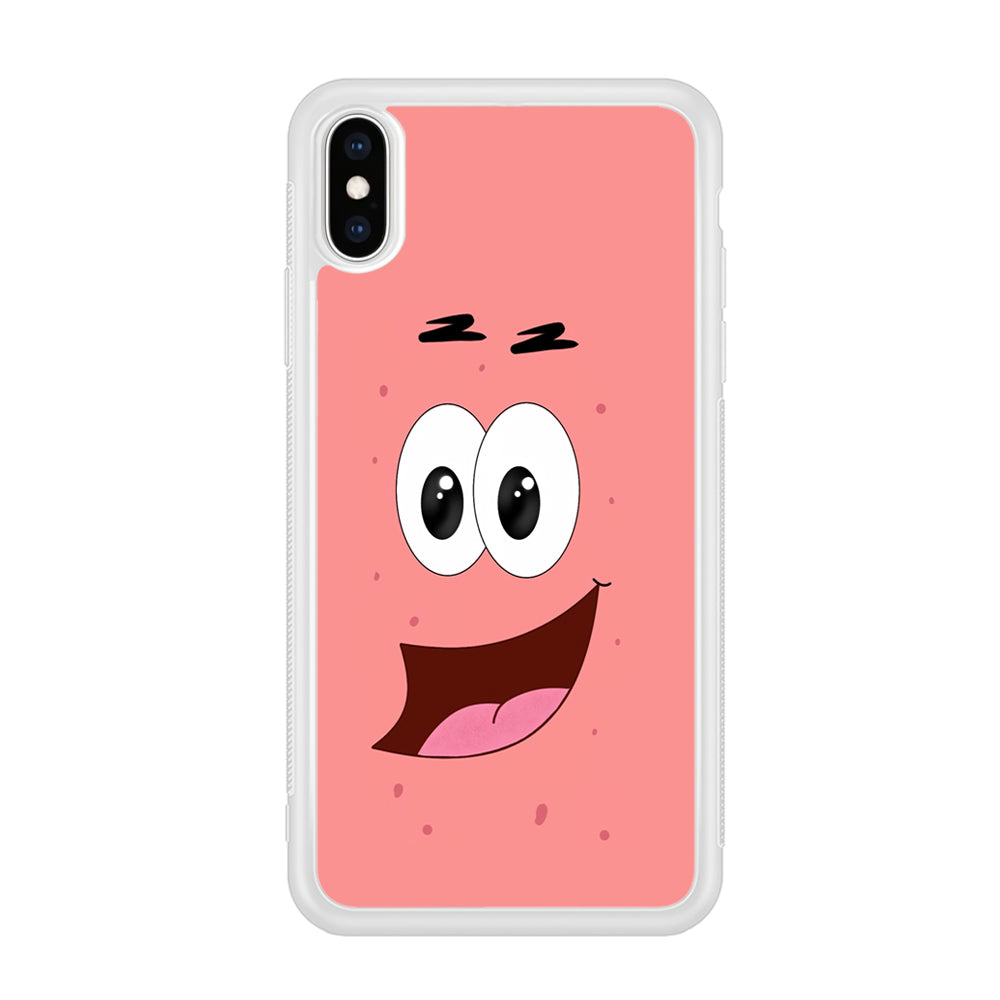 Patrick Face Character iPhone X Case