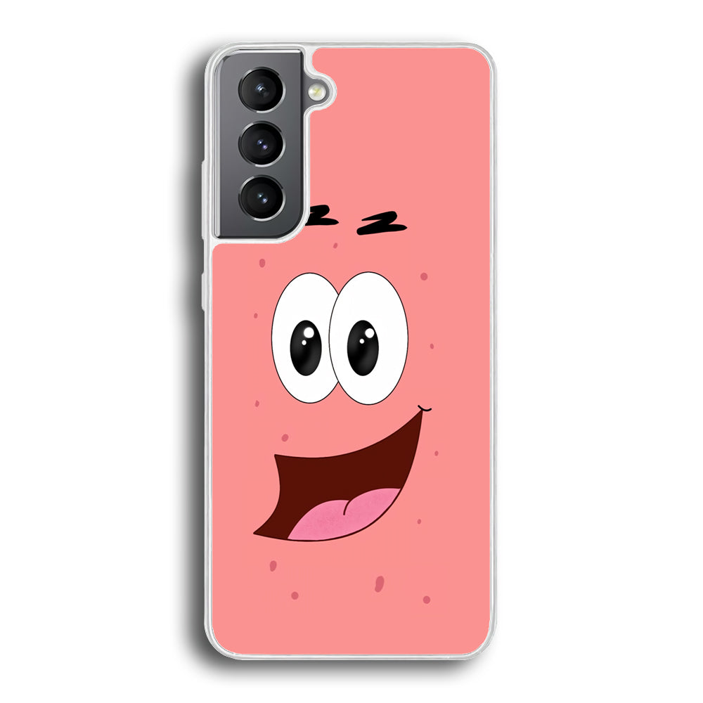 Patrick Face Character Samsung Galaxy S21 Plus Case