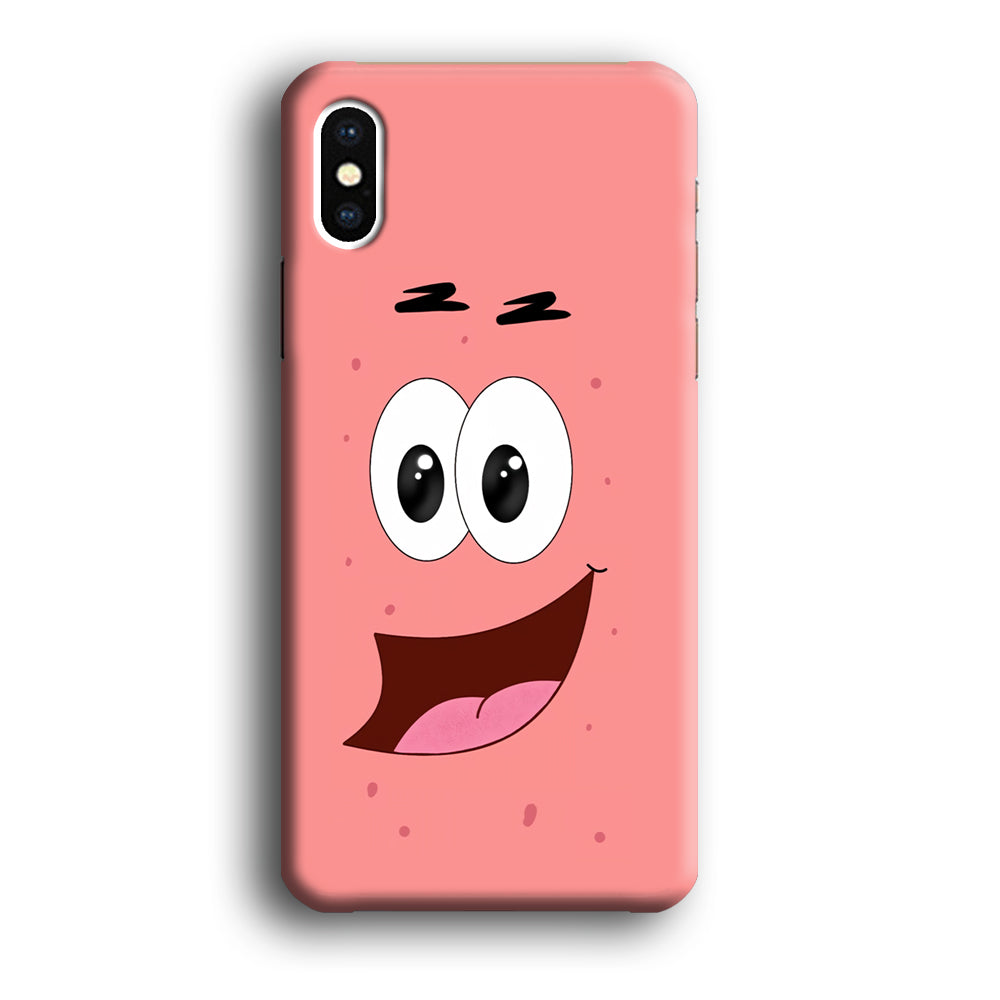 Patrick Face Character iPhone X Case