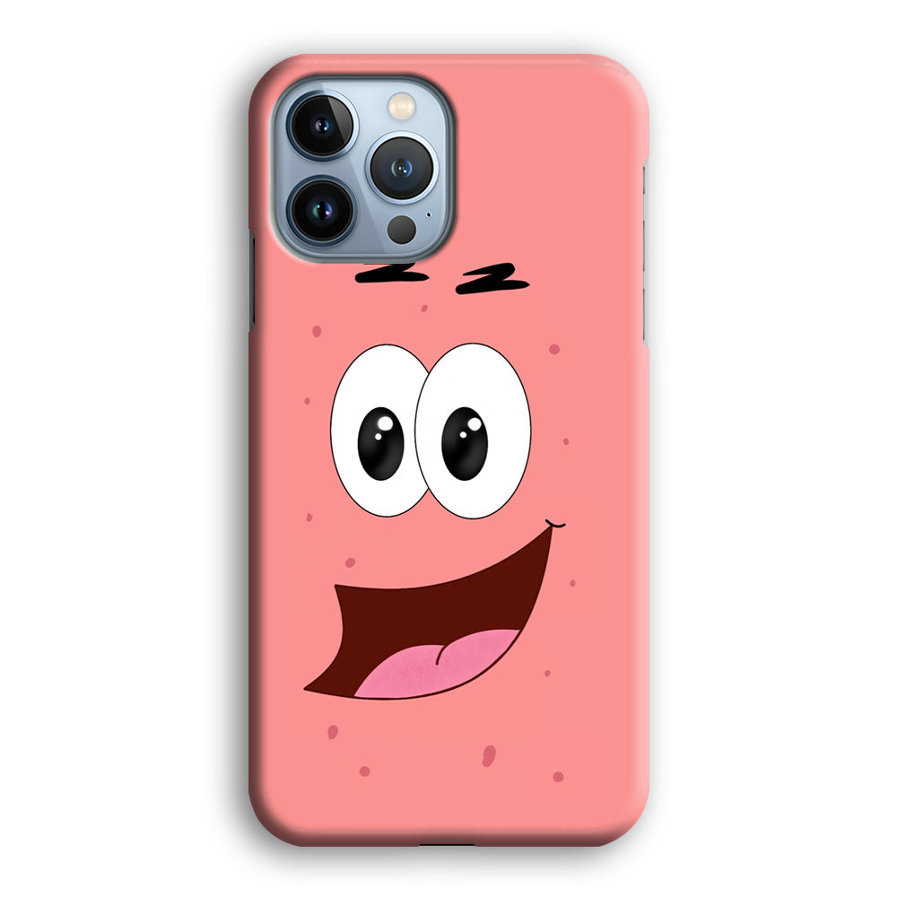 Patrick Face Character iPhone 13 Pro Max Case