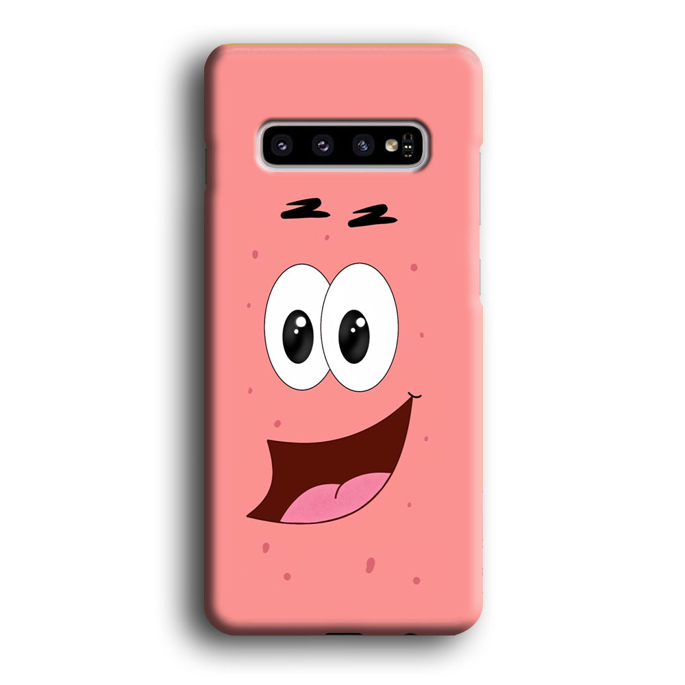 Patrick Face Character Samsung Galaxy S10 Case