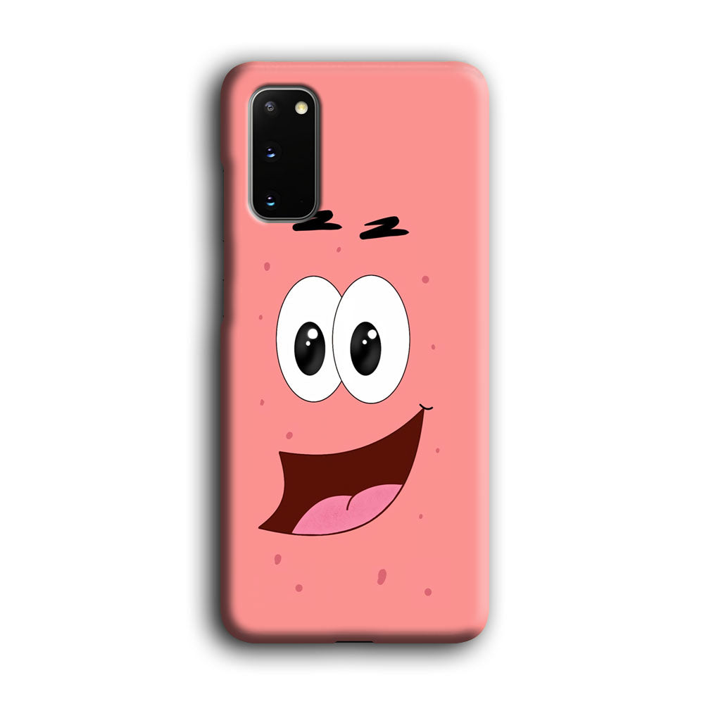 Patrick Face Character Samsung Galaxy S20 Case