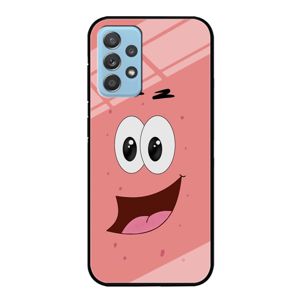 Patrick Face Character Samsung Galaxy A72 Case