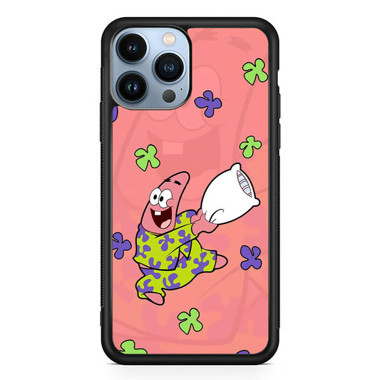 Patrick Star Sleeping Time iPhone 15 Pro Case - Carneyforia