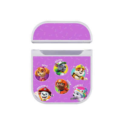 Paw Patrol All Character Apple Airpods Case White