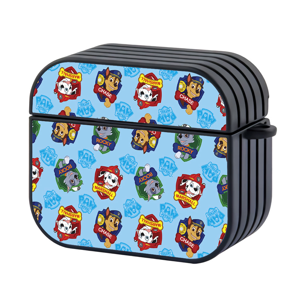 Paw Patrol Blue Background Apple Airpods 4 Case