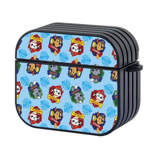 Paw Patrol Blue Background Apple Airpods 4 Case