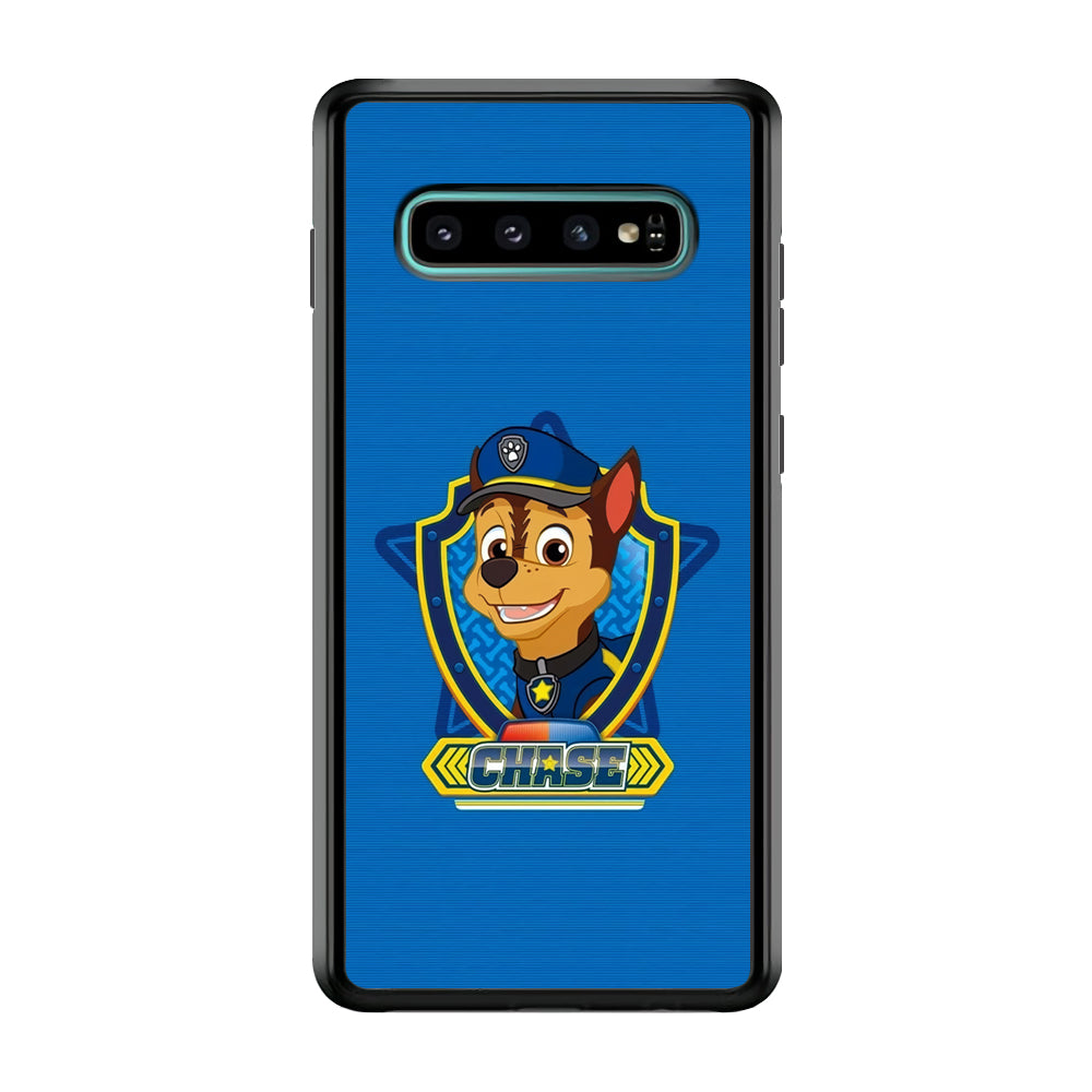 Paw Patrol Chase Photo Frame Samsung Galaxy S10 Case