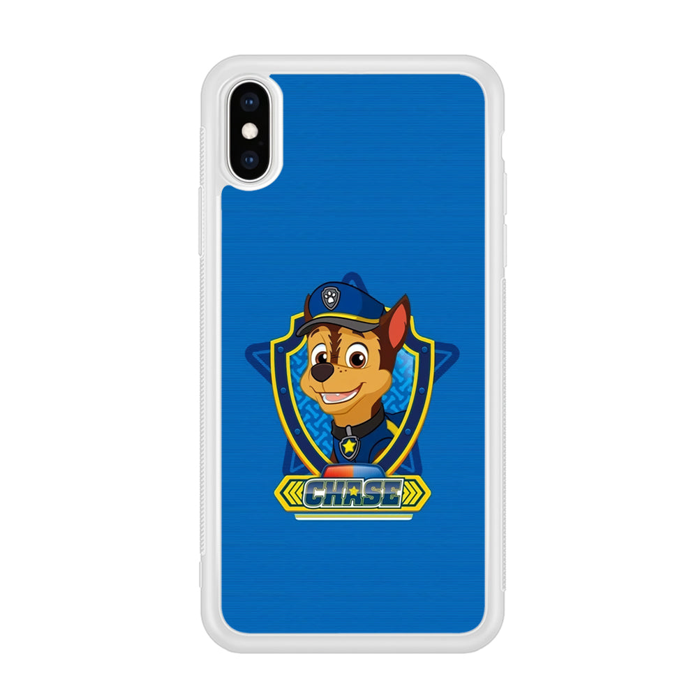 Paw Patrol Chase Photo Frame iPhone X Case