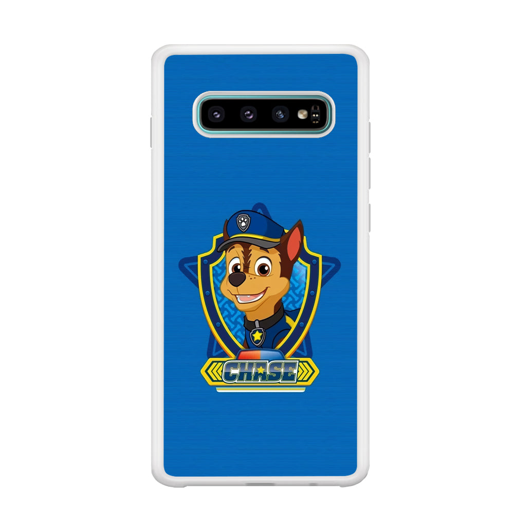 Paw Patrol Chase Photo Frame Samsung Galaxy S10 Case