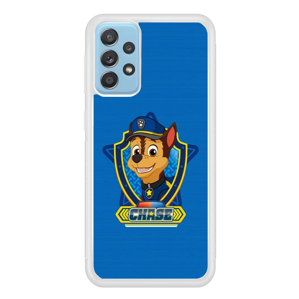 Paw Patrol Chase Photo Frame Samsung Galaxy A72 Case