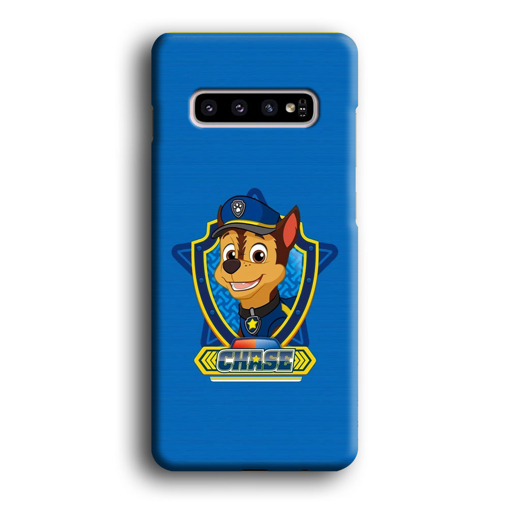 Paw Patrol Chase Photo Frame Samsung Galaxy S10 Case