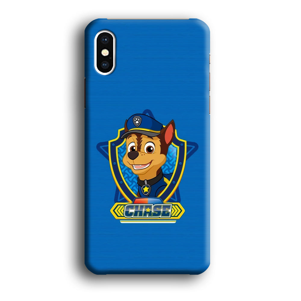 Paw Patrol Chase Photo Frame iPhone X Case