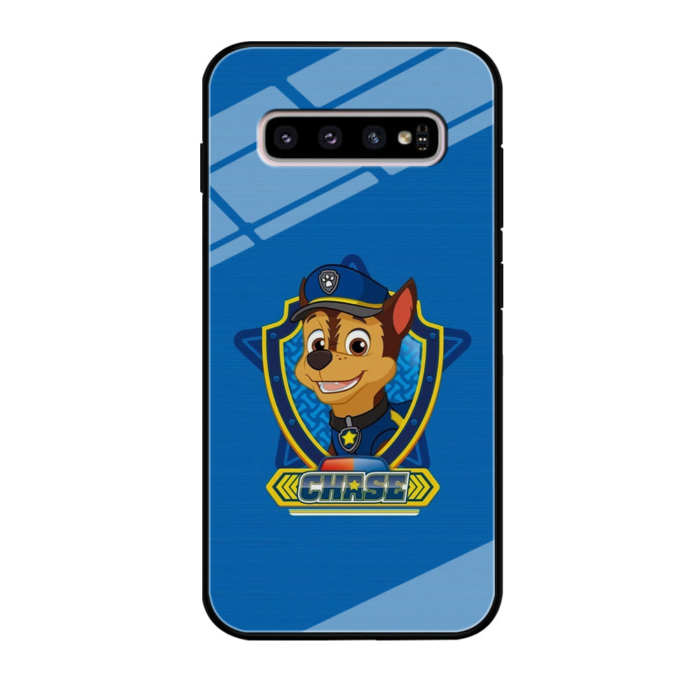 Paw Patrol Chase Photo Frame Samsung Galaxy S10 Case