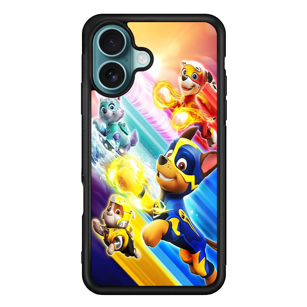 Paw Patrol Mighty Pups iPhone 16 Case