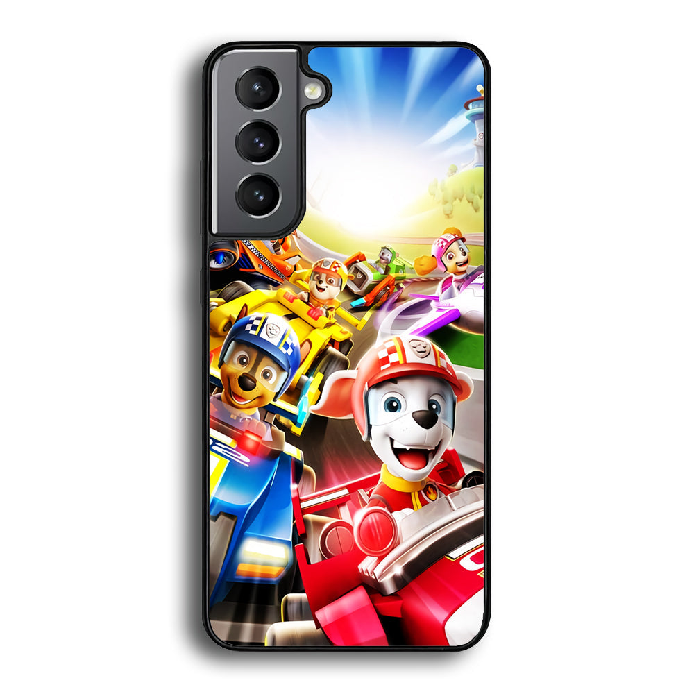 Paw Patrol Race Samsung Galaxy A16 Case - Carneyforia