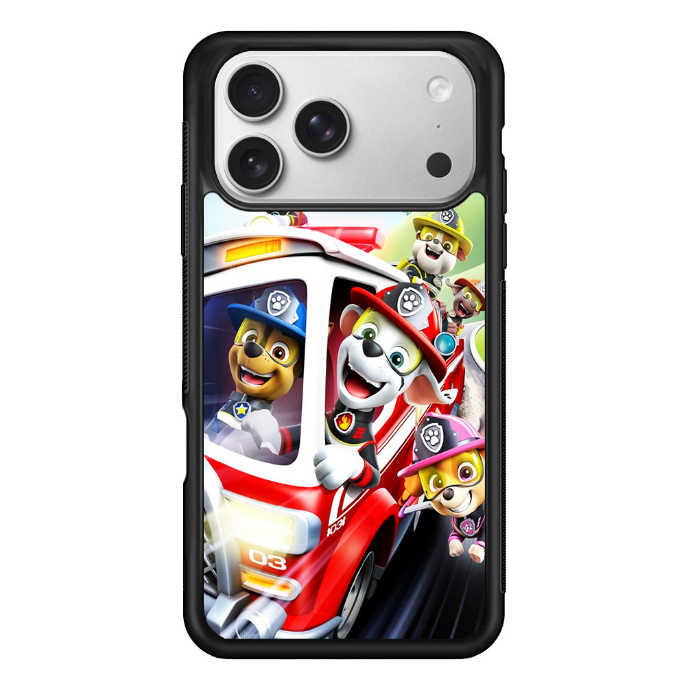 Paw Patrol Rescue Mode iPhone 17 Pro Case