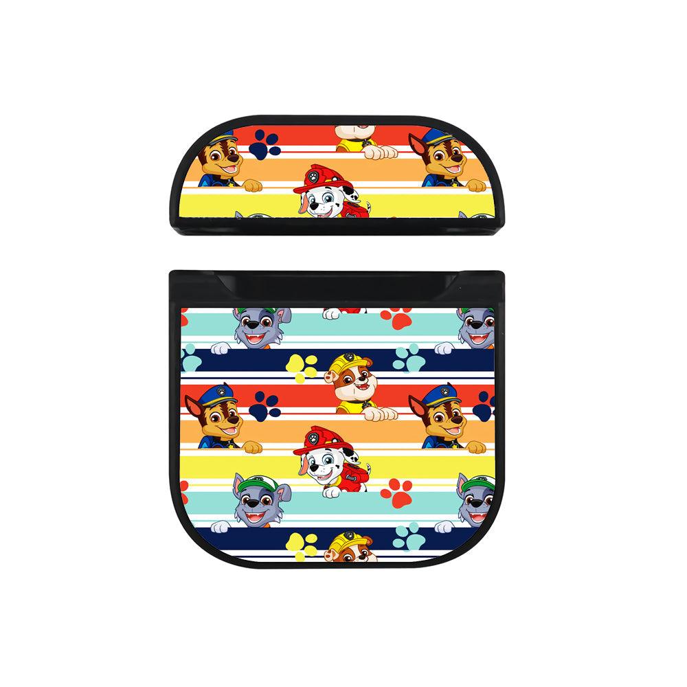 Paw Patrol and Friends Puppies Apple Airpods Case Black
