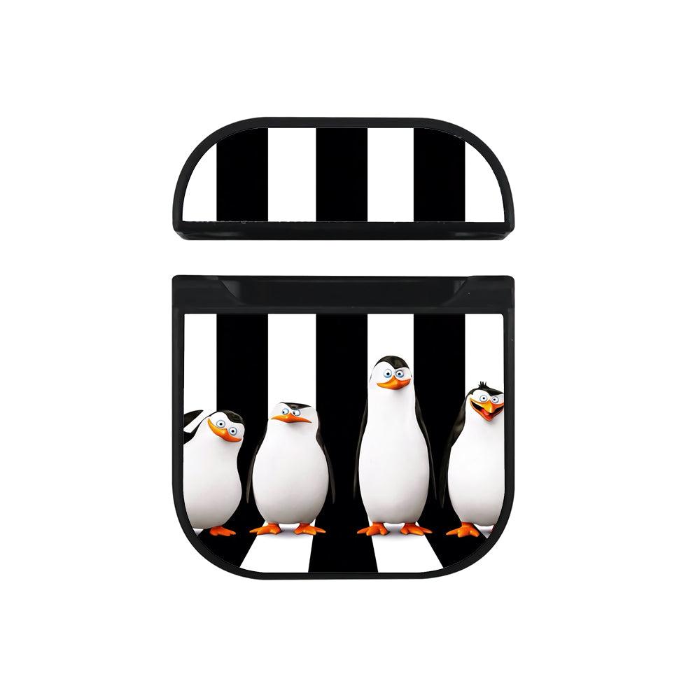 Penguins Of Madagascar Apple Airpods Case Black