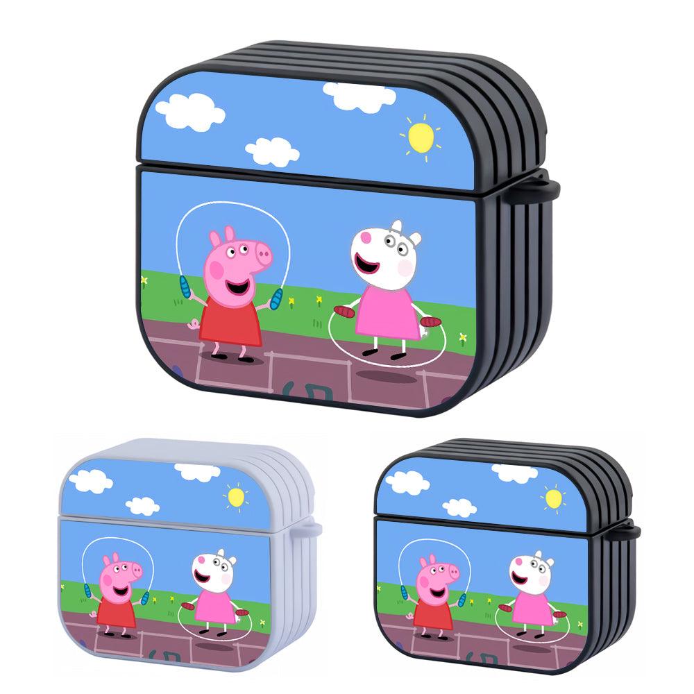 Peppa Pig Afternoon with Smile Apple Airpods 4 Case