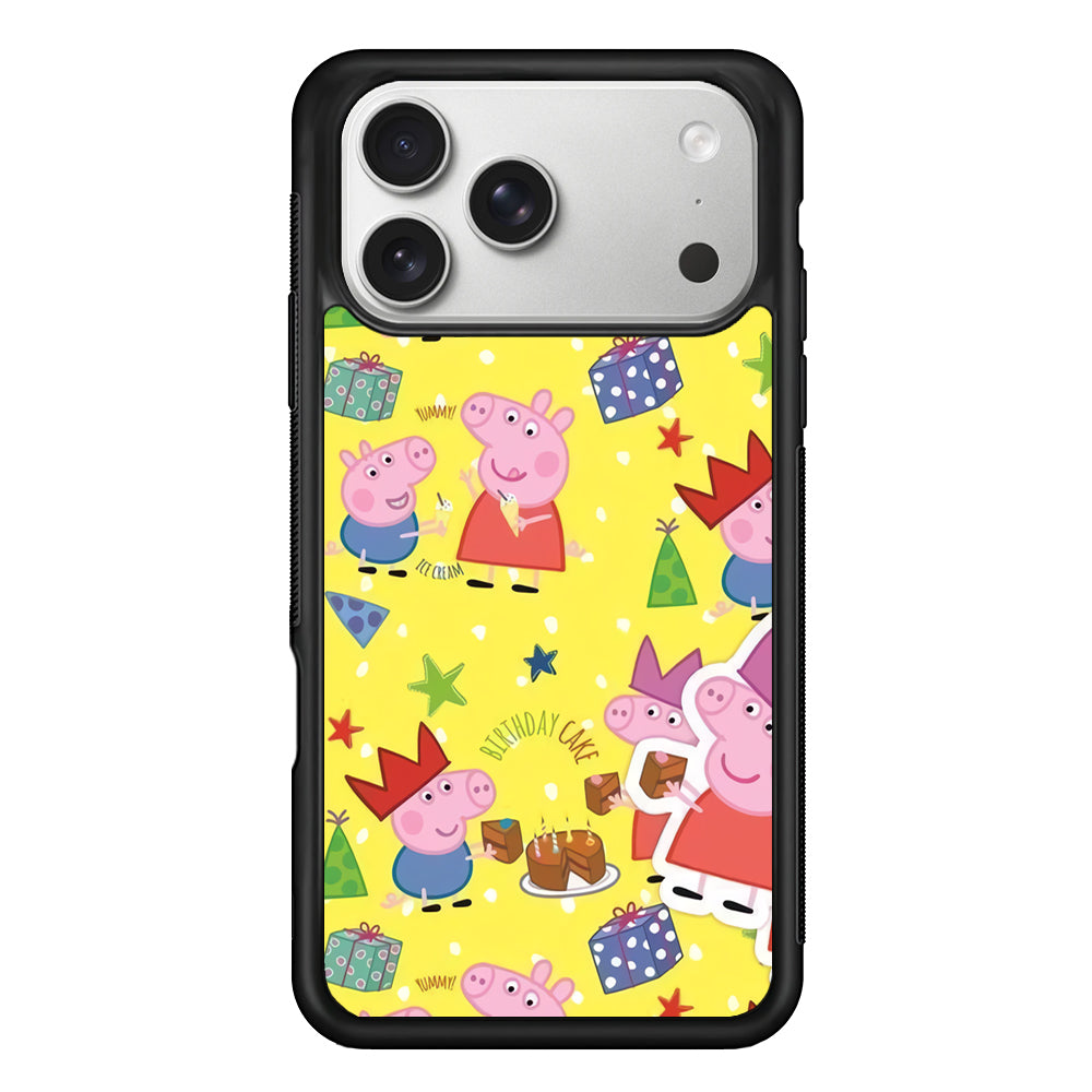 Peppa Pig Birthday Momment iPhone 17 Pro Case