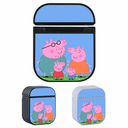 Peppa Pig Family Cartoon Apple Airpods Case