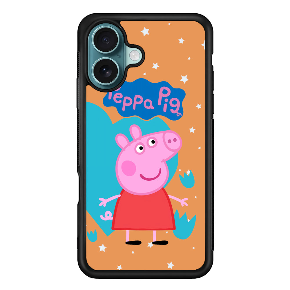 Peppa Pig Girl Convidence iPhone 16 Case