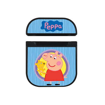 Peppa Pig Princess Doll Apple Airpods Case Black