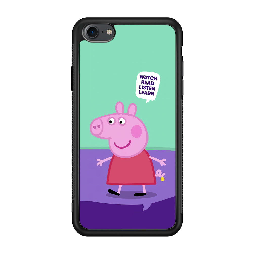 Peppa Pig Ready to Study iPhone 7 Case