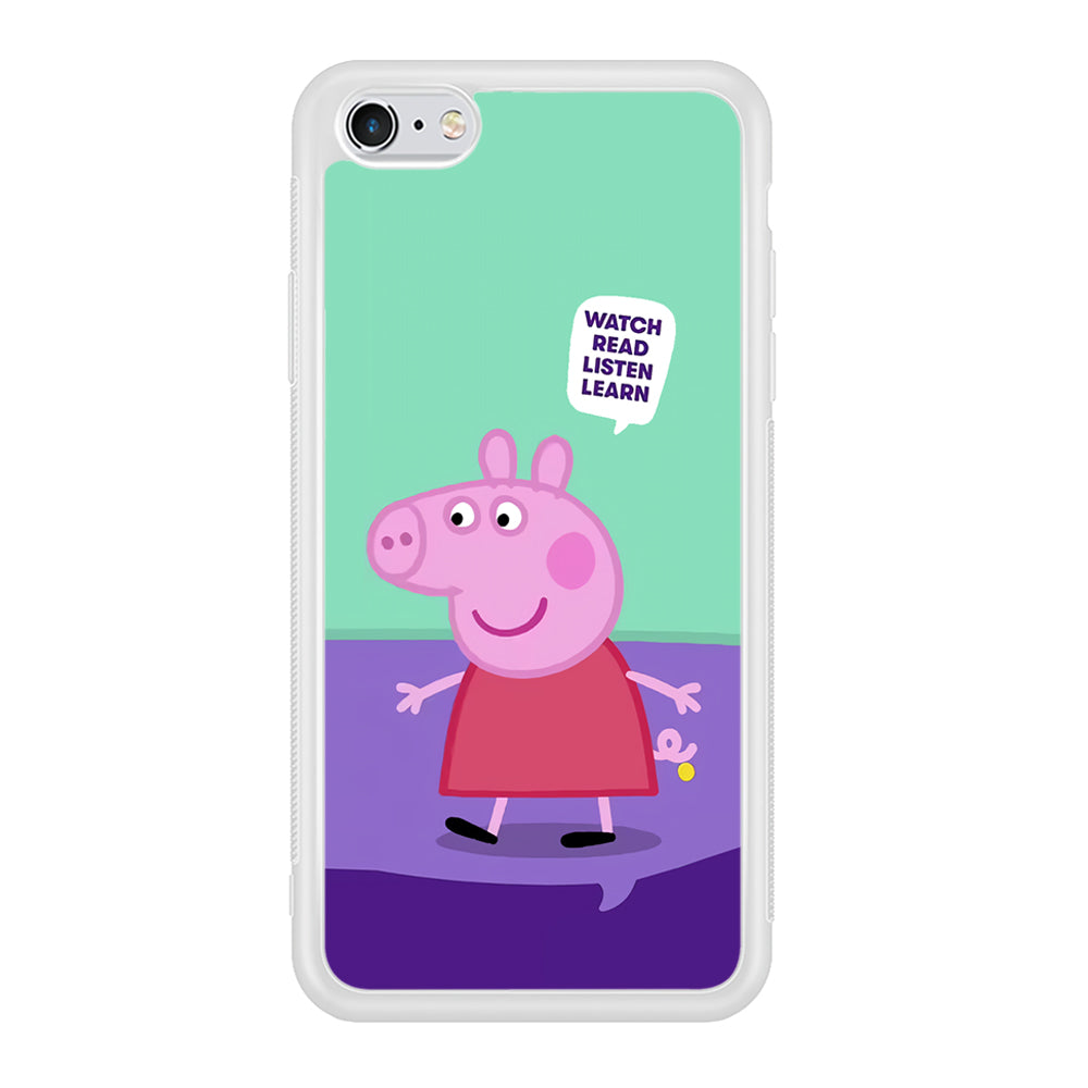 Peppa Pig Ready to Study iPhone 6 Plus | 6s Plus Case