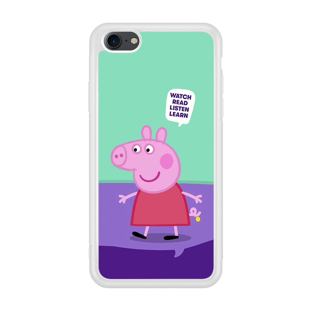 Peppa Pig Ready to Study iPhone 8 Case