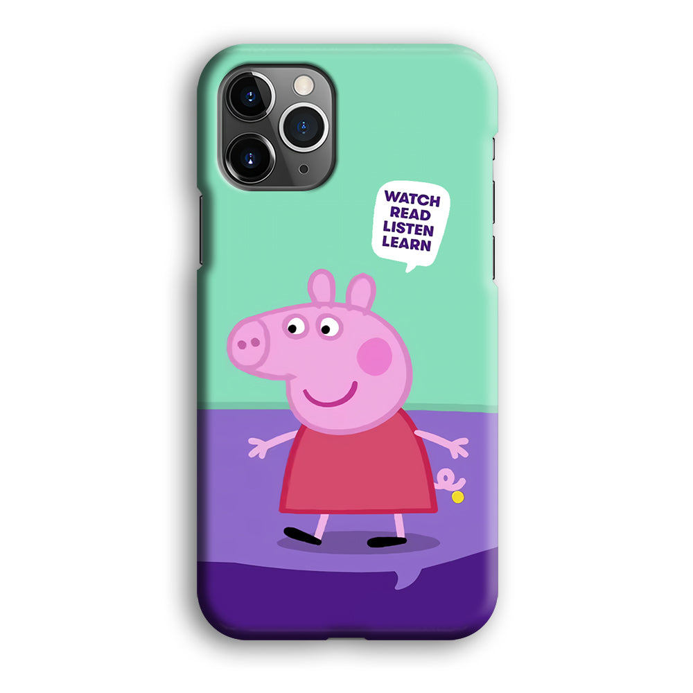 Peppa Pig Ready to Study iPhone 12 Pro Max Case