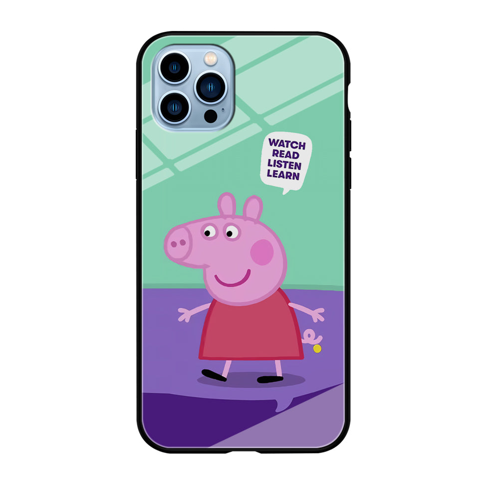 Peppa Pig Ready to Study iPhone 12 Pro Max Case