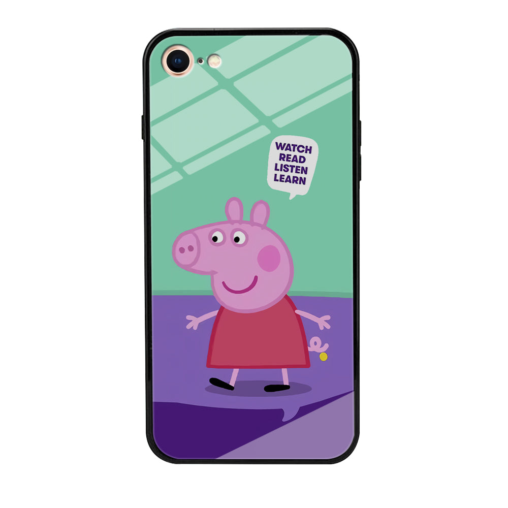 Peppa Pig Ready to Study iPhone 7 Case