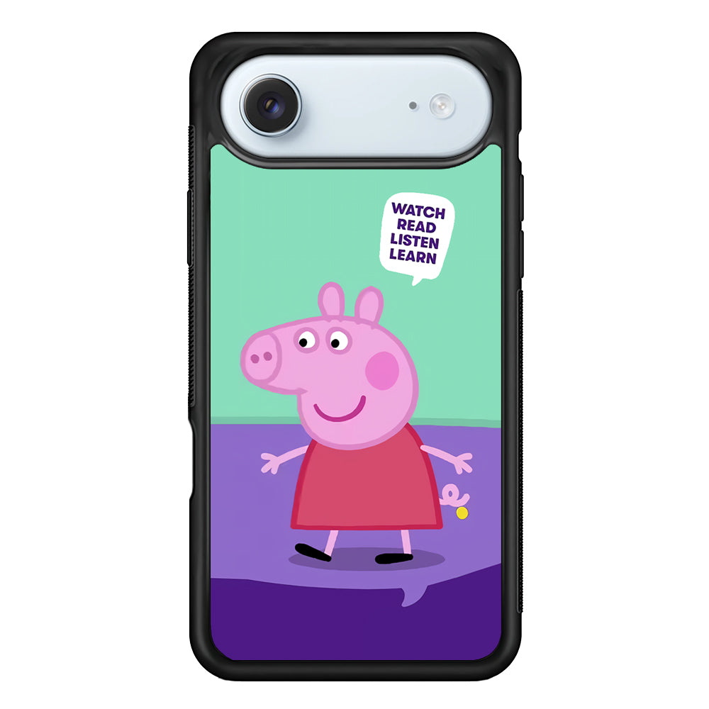 Peppa Pig Ready to Study iPhone 17 Air Case