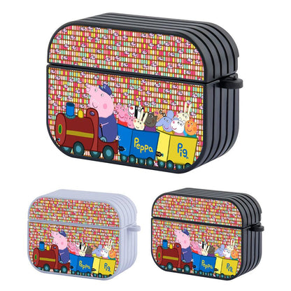 Peppa Pig Take the Train through the City Apple Airpods Pro Case