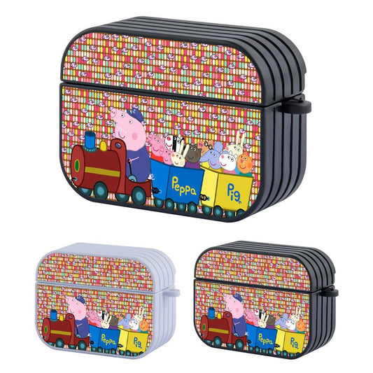 Peppa Pig Take the Train through the City Apple Airpods Pro Case