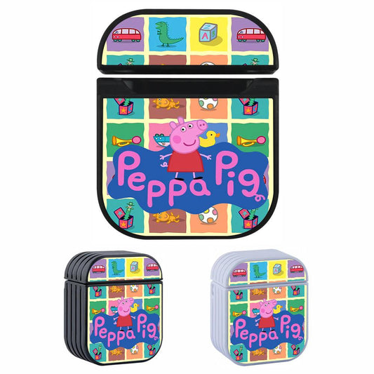 Peppa Pig The Playground Collage Apple Airpods Case