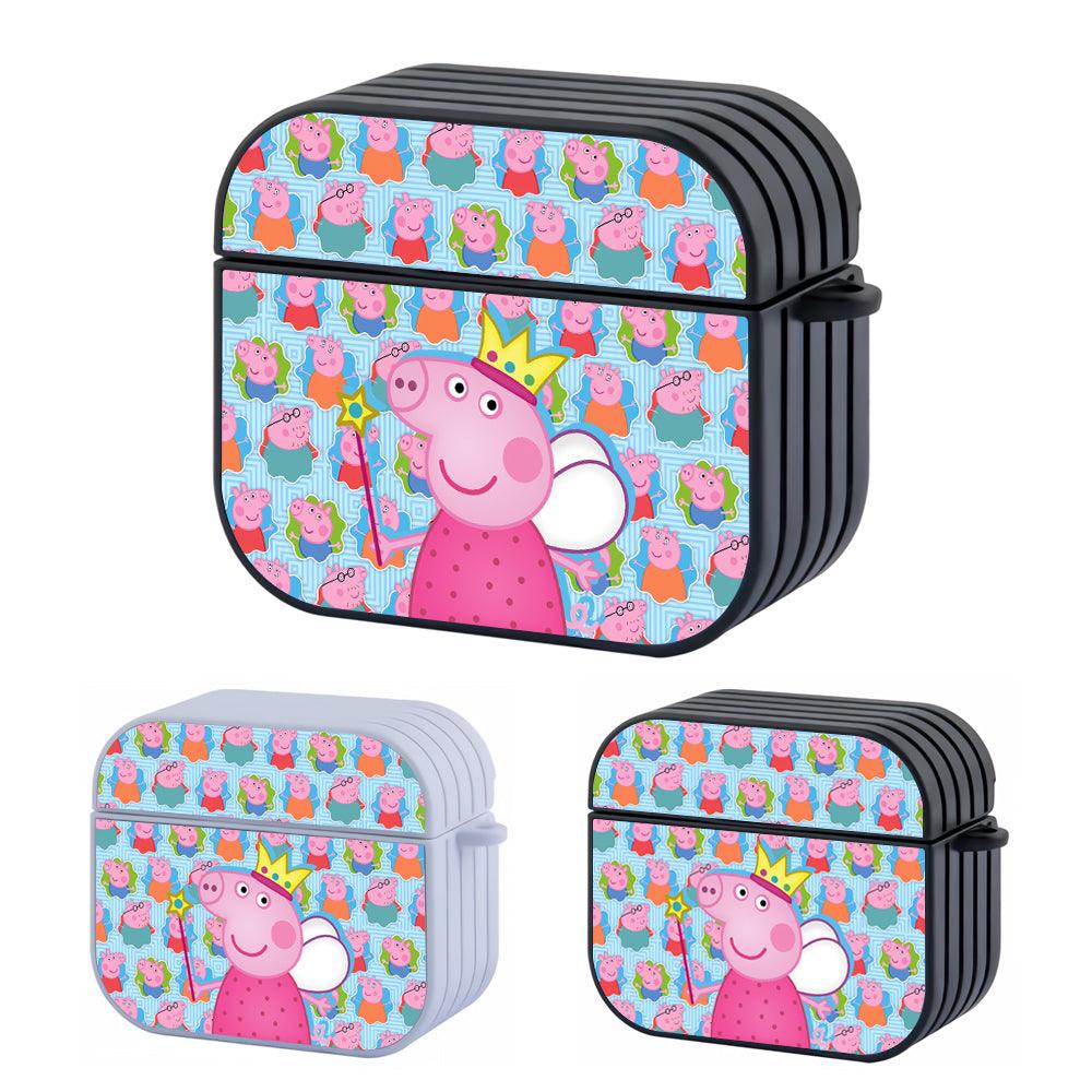 Peppa Pig The Princess of Fairy Hard Work Apple Airpods 4 Case
